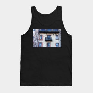 Ironwork Balcony, old building, brickwork Tank Top